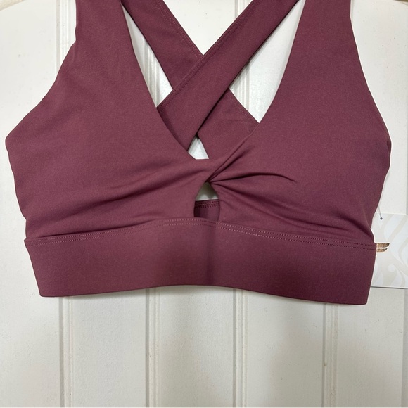 Women’s Fabletics Oasis Twist Sports Bra Size Small/6 Moonlight Mauve - Picture 5 of 14
